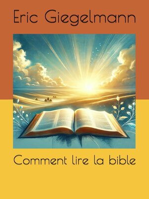cover image of Comment lire la bible